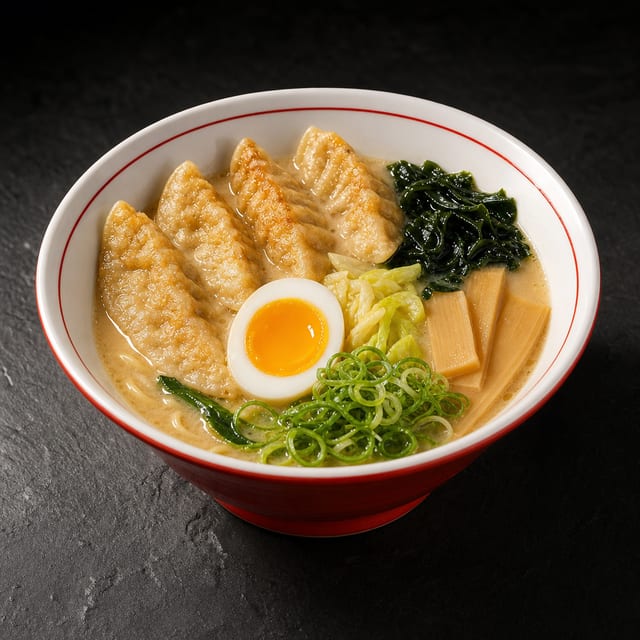 Gyoza Ramen.
