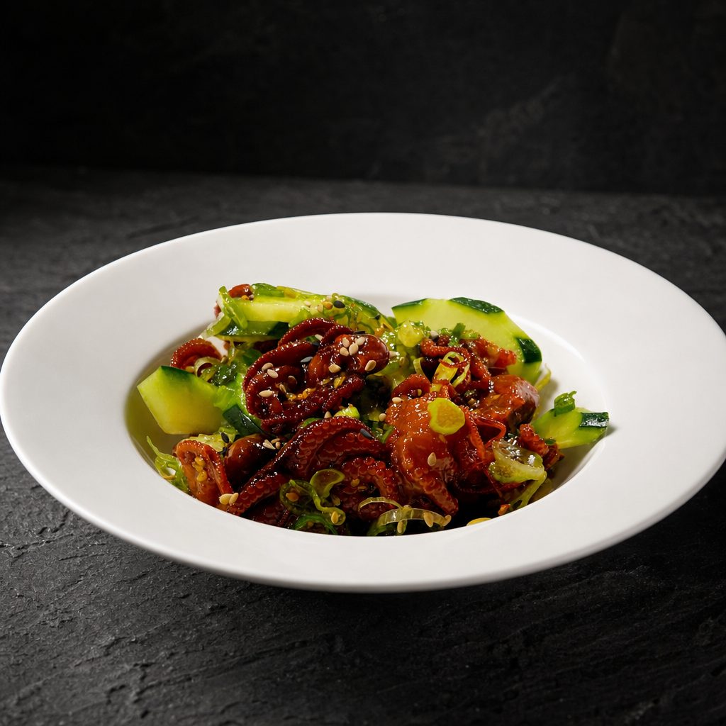 Baby Octopus Salad.