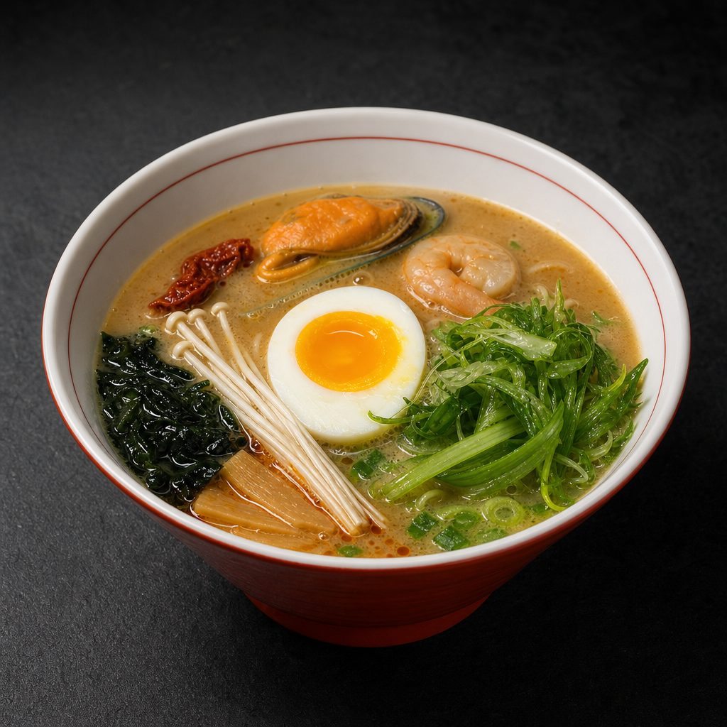Seafood Ramen.