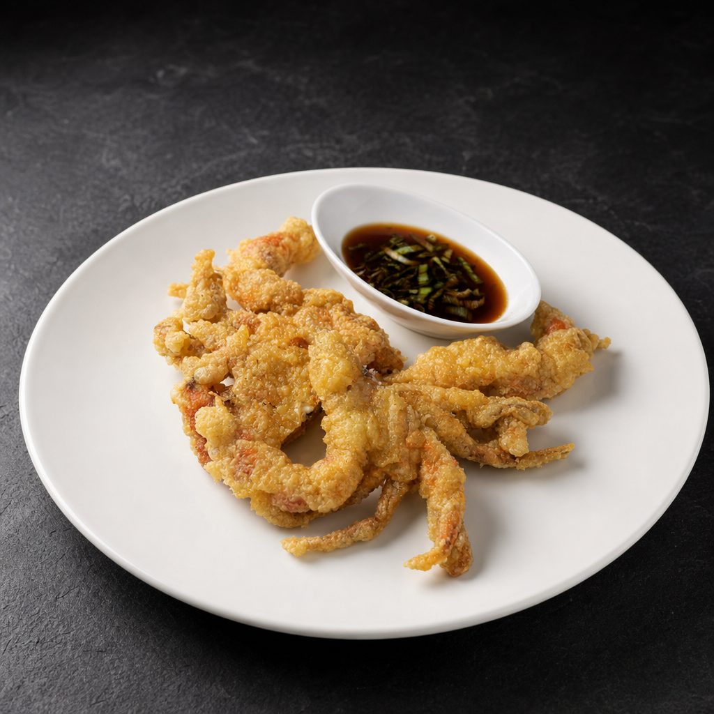 Soft Shell Crab Tempura (2 Pcs).