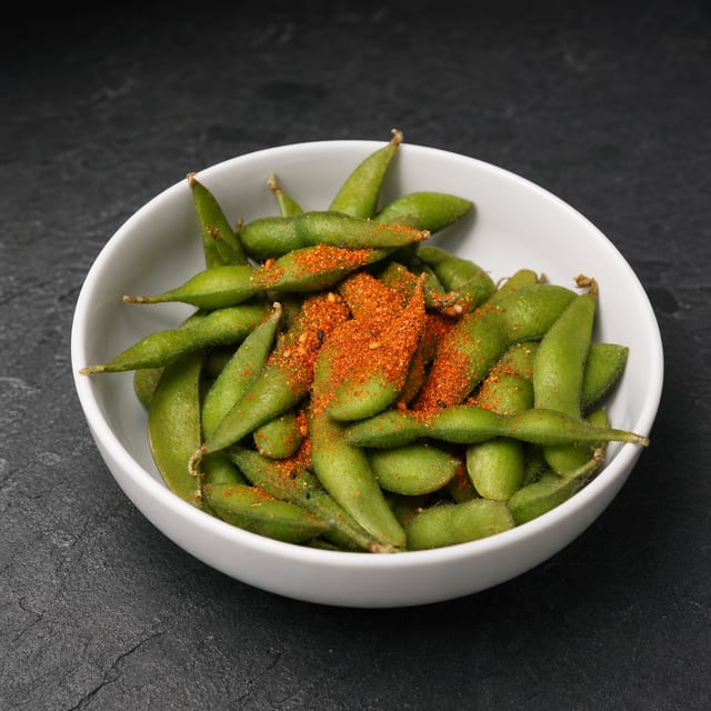 Spicy Edamame.