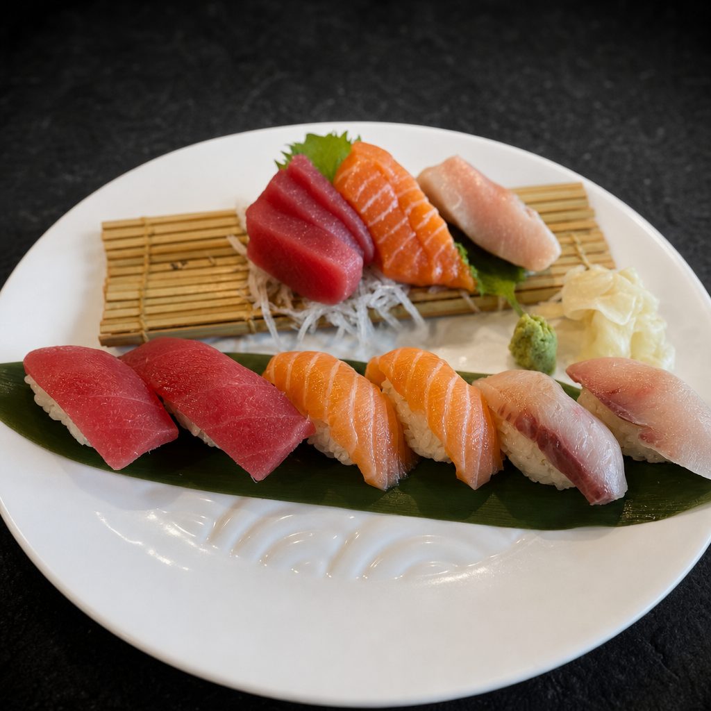 Sushi & Sashimi Plate.