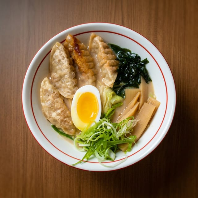 Gyoza Ramen.