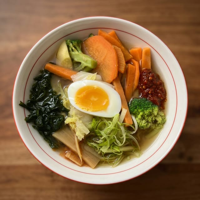 Vegetables Ramen.