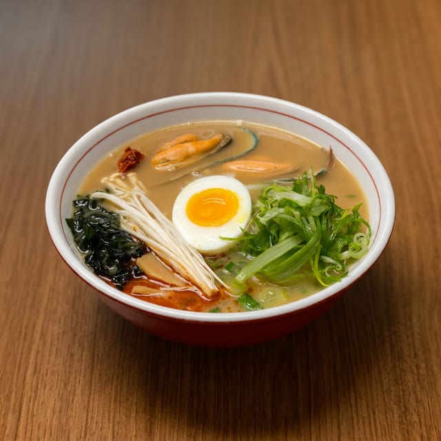 Seafood Ramen.