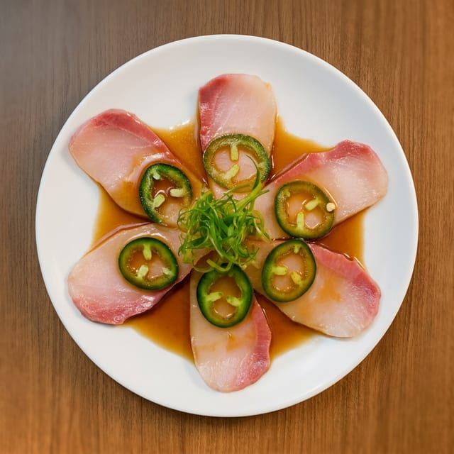 Hamachi Ponzu.