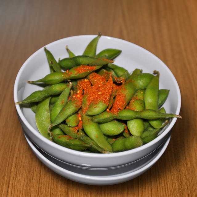 Spicy Edamame.
