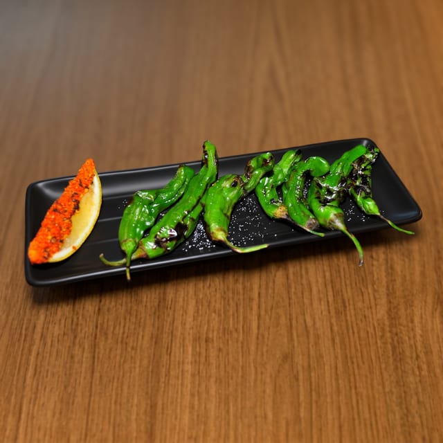 Grilled Shishito Pepper.